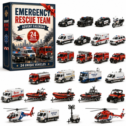Build the Fleet Collection 24-Day Vehicle Advent Calendar Series | A New Adventure Every Morning
